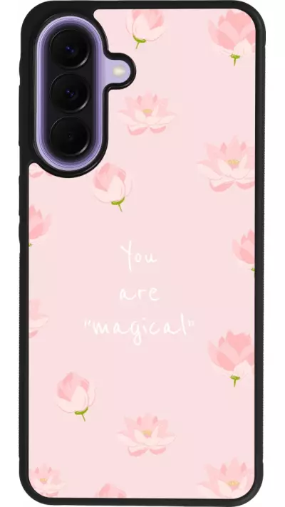 Samsung Galaxy A57 5G Case Hülle - Silikon schwarz Mom 2023 your are magical