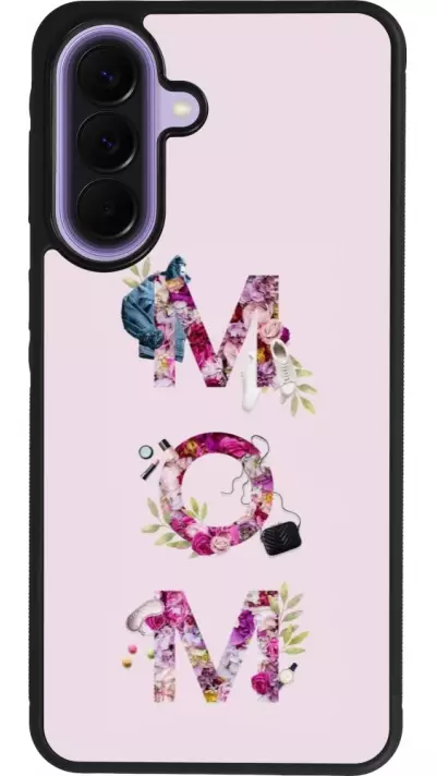 Samsung Galaxy A57 5G Case Hülle - Silikon schwarz Mom 2024 girly mom