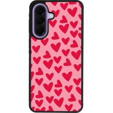 Samsung Galaxy A57 5G Case Hülle - Silikon schwarz Mom 2024 kleine Herzen