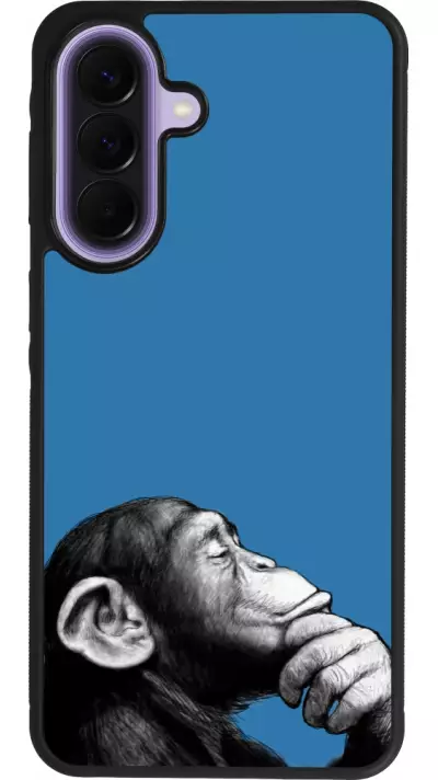 Samsung Galaxy A57 5G Case Hülle - Silikon schwarz Monkey Pop Art