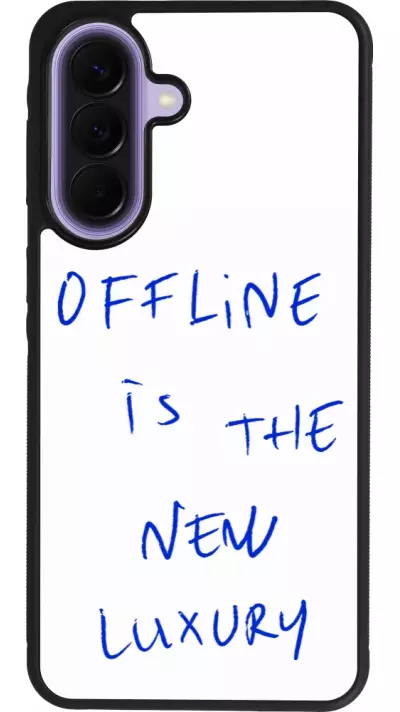 Samsung Galaxy A57 5G Case Hülle - Silikon schwarz Offline is the new luxury