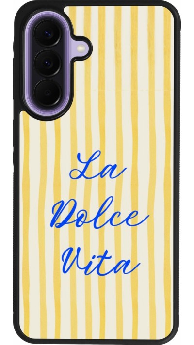 Samsung Galaxy A57 5G Case Hülle - Silikon schwarz The good life 2026