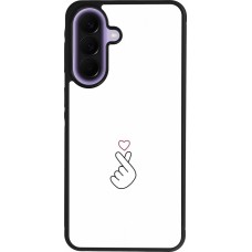 Samsung Galaxy A57 5G Case Hülle - Silikon schwarz Valentine 2024 heat by Millennials