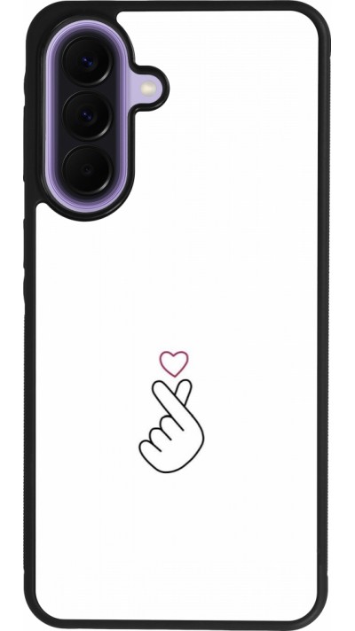 Samsung Galaxy A57 5G Case Hülle - Silikon schwarz Valentine 2024 heat by Millennials