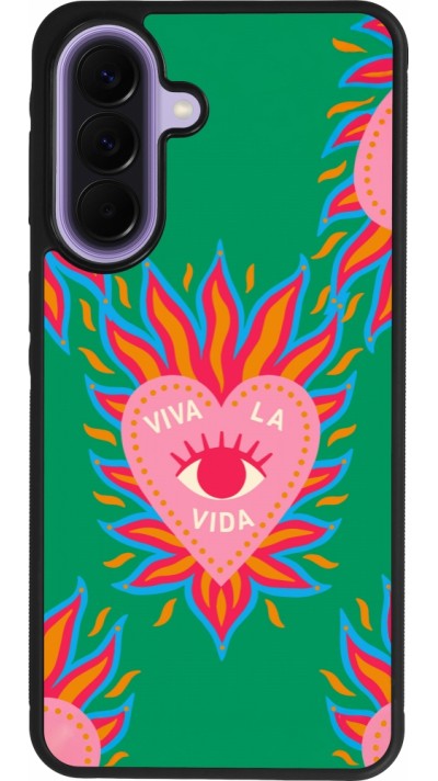 Samsung Galaxy A57 5G Case Hülle - Silikon schwarz Viva la vida 2026