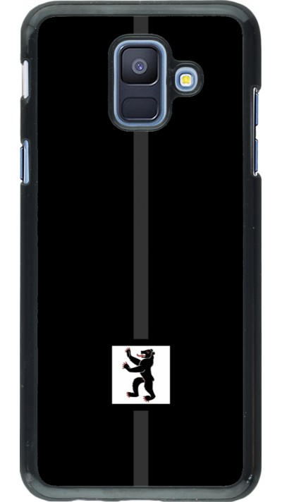 Samsung Galaxy A6 Case Hülle - Kanton AI schwarz