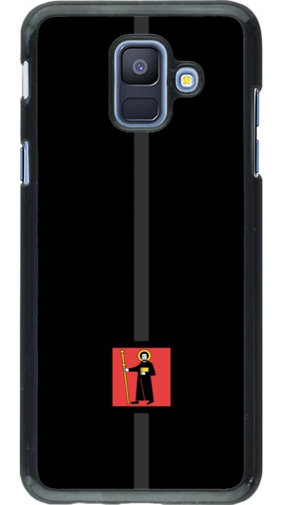 Samsung Galaxy A6 Case Hülle - Kanton GL schwarz