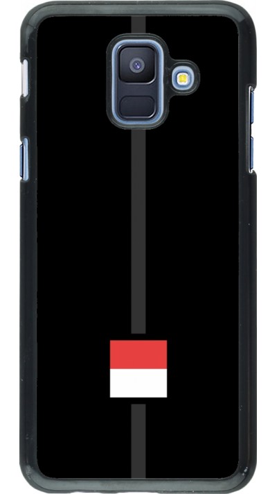 Samsung Galaxy A6 Case Hülle - Kanton SO schwarz