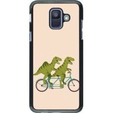 Coque Samsung Galaxy A6 - Dinosaurs on bikes 2026