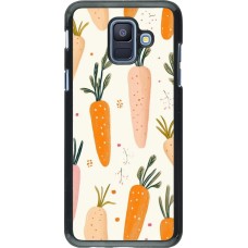 Samsung Galaxy A6 Case Hülle - Easter 2026 Illustration carrots