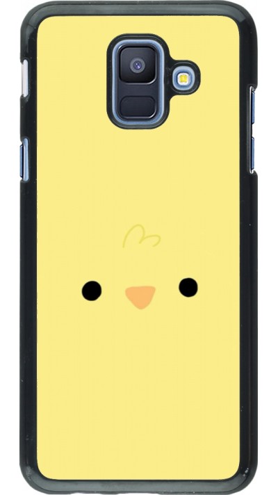 Samsung Galaxy A6 Case Hülle - Easter 2026 Little chicken
