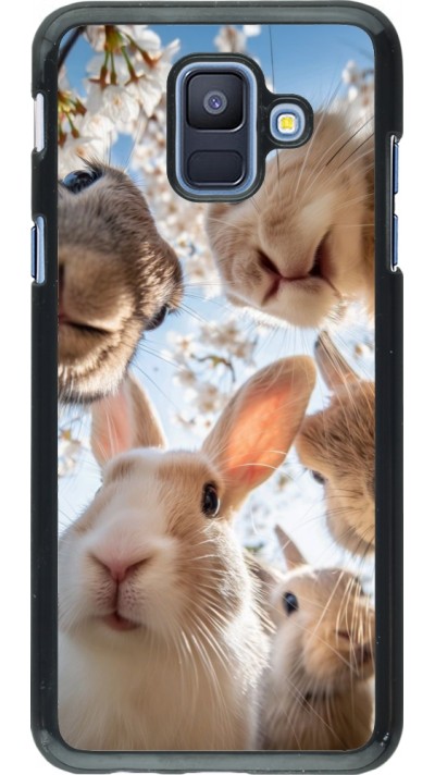 Samsung Galaxy A6 Case Hülle - Easter 2026 Rabbits