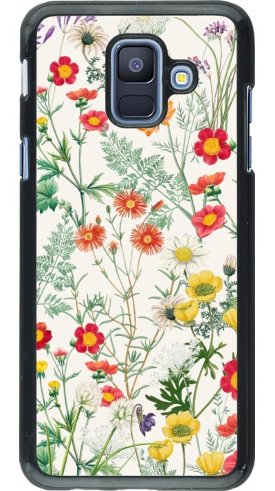 Samsung Galaxy A6 Case Hülle - Flora Botanical Wildlife