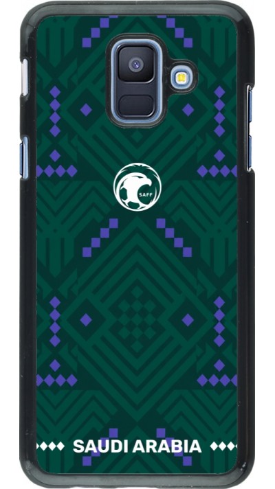 Samsung Galaxy A6 Case Hülle - Saudi Arabien 2026 personalisierbares Fussballtrikot