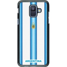 Samsung Galaxy A6 Case Hülle - Argentinien 2026 personalisierbares Fussballtrikot