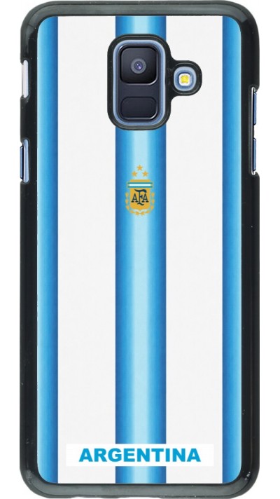 Samsung Galaxy A6 Case Hülle - Argentinien 2026 personalisierbares Fussballtrikot