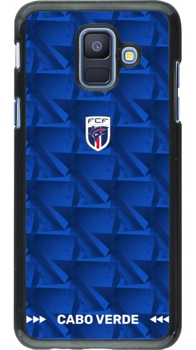 Samsung Galaxy A6 Case Hülle - Kap Verde 2026 personalisierbares Fussballtrikot