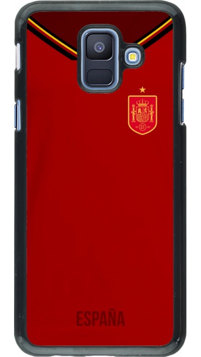 Samsung Galaxy A6 Case Hülle - Spanien 2022 personalisierbares Fußballtrikot