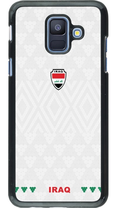 Samsung Galaxy A6 Case Hülle - Irak 2026 personalisierbares Fussballtrikot