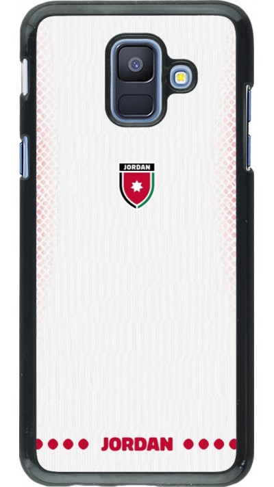 Samsung Galaxy A6 Case Hülle - Jordanien 2026 personalisierbares Fussballtrikot