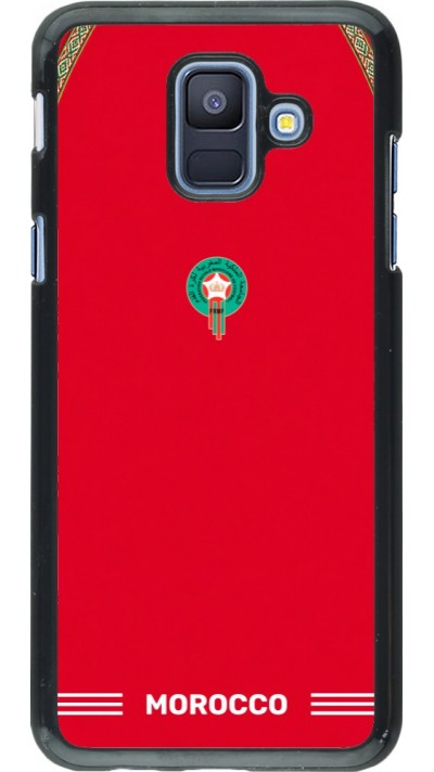 Samsung Galaxy A6 Case Hülle - Marokko 2026 personalisierbares Fussballtrikot