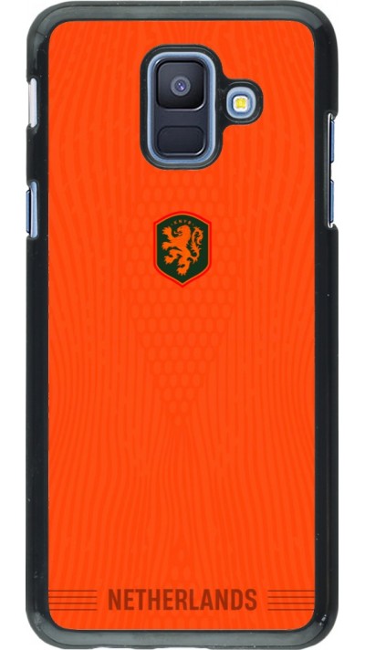 Samsung Galaxy A6 Case Hülle - Niederlande 2026 personalisierbares Fussballtrikot