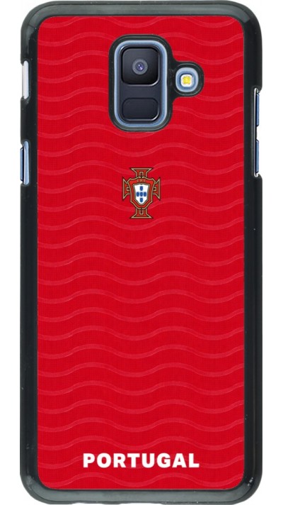 Samsung Galaxy A6 Case Hülle - Portugal 2026 personalisierbares Fussballtrikot