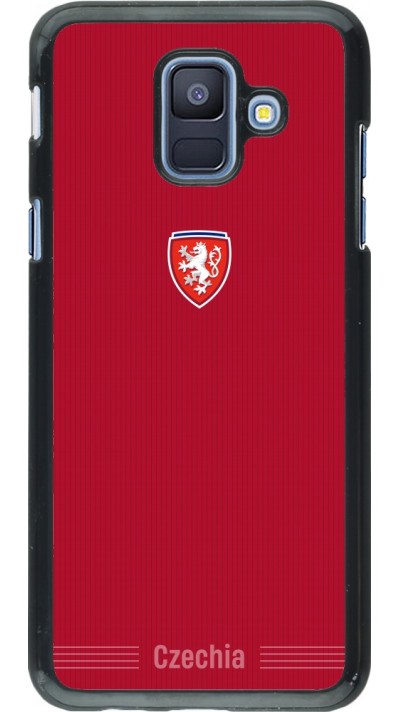 Samsung Galaxy A6 Case Hülle - Tschechische Republik 2026 personalisierbares Fussballtrikot