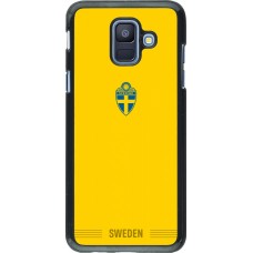 Samsung Galaxy A6 Case Hülle - Schweden 2026 personalisierbares Fussballtrikot