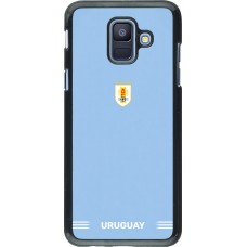 Samsung Galaxy A6 Case Hülle - Uruguay 2026 personalisierbares Fussballtrikot