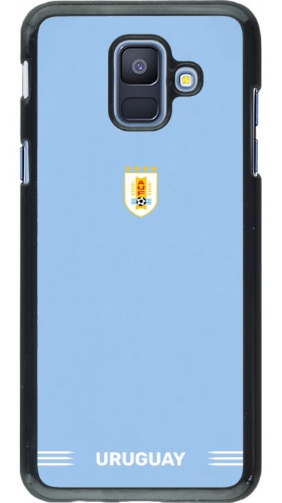 Samsung Galaxy A6 Case Hülle - Uruguay 2026 personalisierbares Fussballtrikot