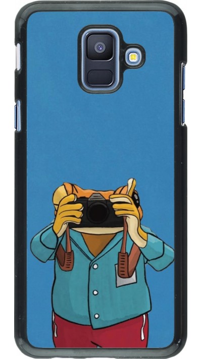 Coque Samsung Galaxy A6 - Frog with camera DTMF