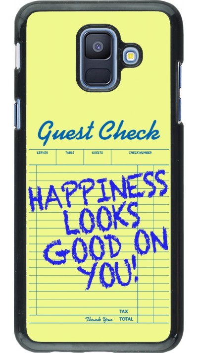 Samsung Galaxy A6 Case Hülle - Guest check 2026