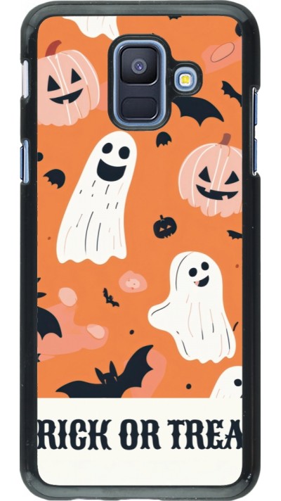 Samsung Galaxy A6 Case Hülle - Halloween 2025 Trick or treat