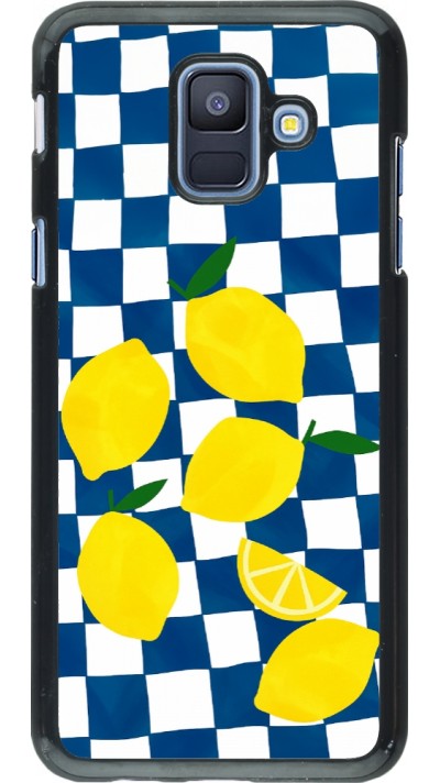 Samsung Galaxy A6 Case Hülle - Illustration lemons 2026