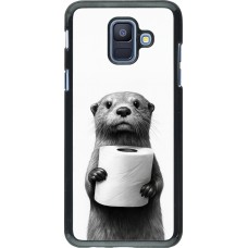 Samsung Galaxy A6 Case Hülle - Otter Toilettenpapier
