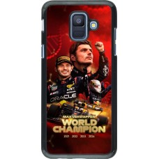 Samsung Galaxy A6 Case Hülle - Max Verstappen Champion 2023