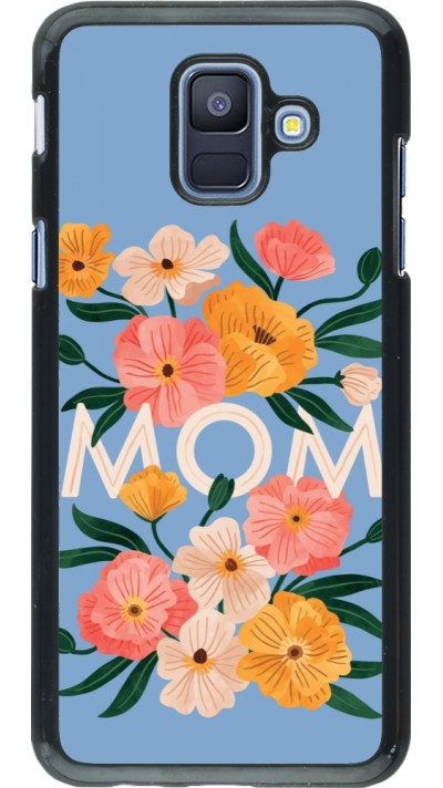 Coque Samsung Galaxy A6 - Mom 2026 Flowers