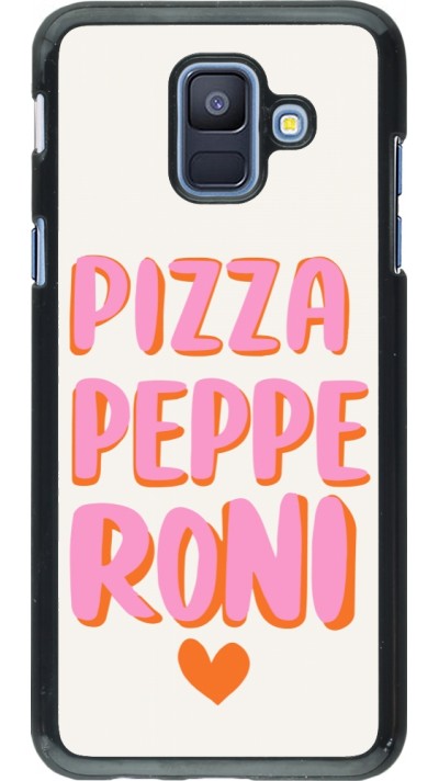 Samsung Galaxy A6 Case Hülle - Pizza pepperoni 2026