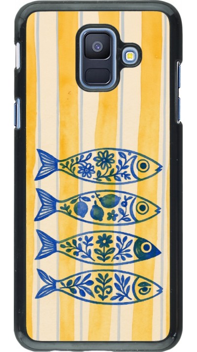 Samsung Galaxy A6 Case Hülle - Portuguese fish 2026