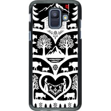 Samsung Galaxy A6 Case Hülle - Poya Schweiz 2 schwarz
