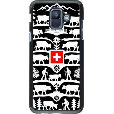 Samsung Galaxy A6 Case Hülle - Poya Schweiz 3 schwarz