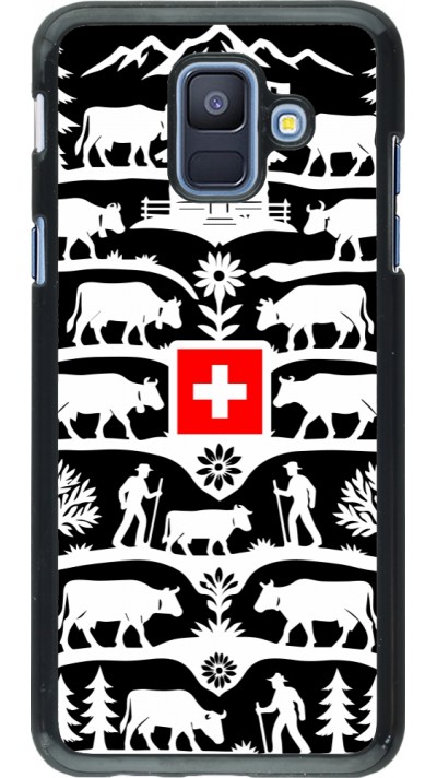 Samsung Galaxy A6 Case Hülle - Poya Schweiz 3 schwarz