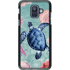 Samsung Galaxy A6 Case Hülle - Preppy Turtle