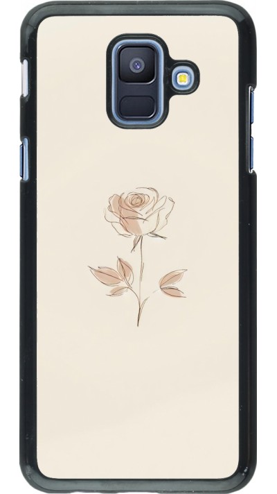 Coque Samsung Galaxy A6 - Sable Rose Minimaliste