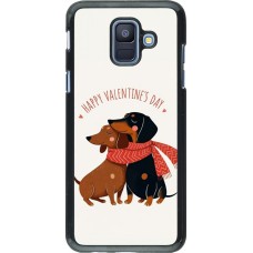 Samsung Galaxy A6 Case Hülle - Saint Valentines Day 26 Happy Valentine