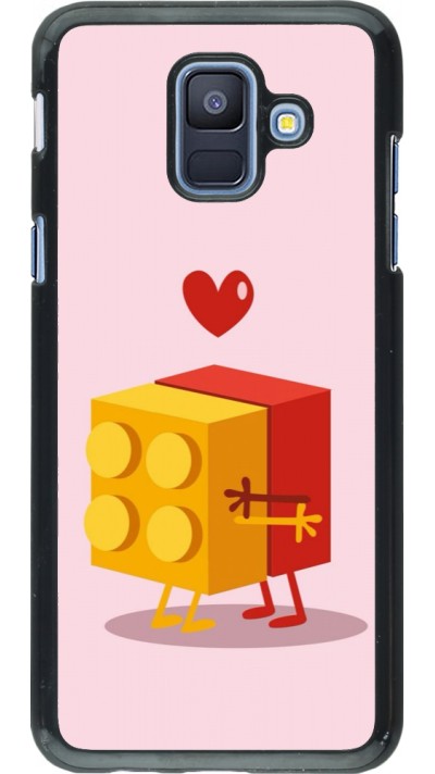 Coque Samsung Galaxy A6 - Saint Valentines Day 26 Puzzle