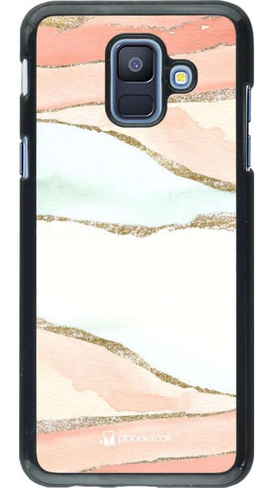 Coque Samsung Galaxy A6 - Shimmering Orange