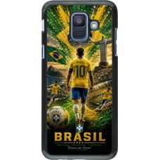 Coque Samsung Galaxy A6 - Football Brésil splash 2026