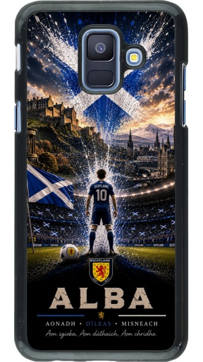 Coque Samsung Galaxy A6 - Football Écosse splash 2026